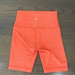 Lululemon wunder train high rise short size 4